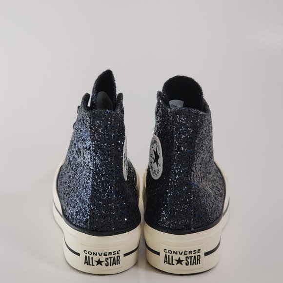 Converse CTAS Hi Lift X You Glitter Women's Platform Sneakers 570626C NWT - Picture 5 of 6